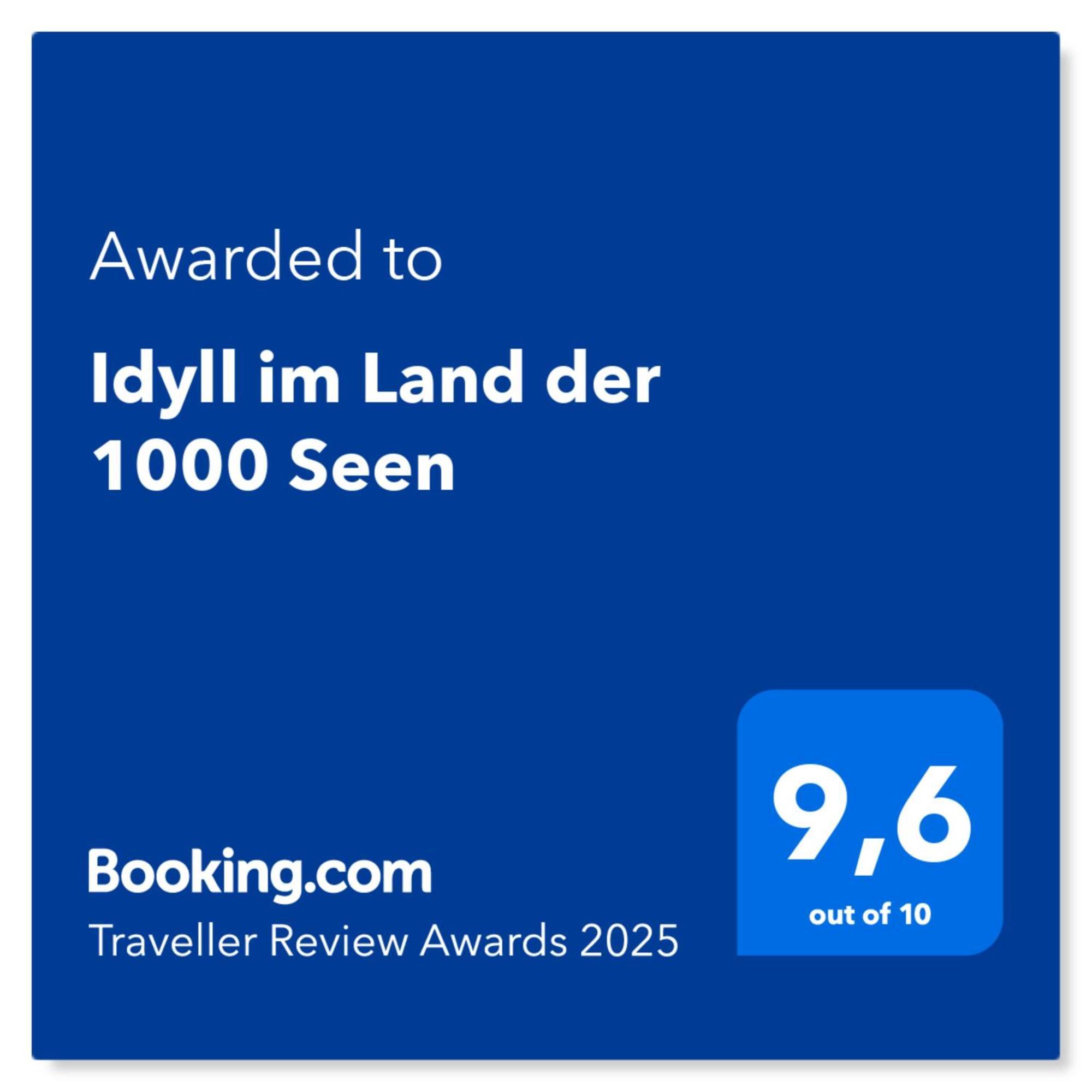 Idyll Im Land Der 1000 Seen Liessow  Dış mekan fotoğraf